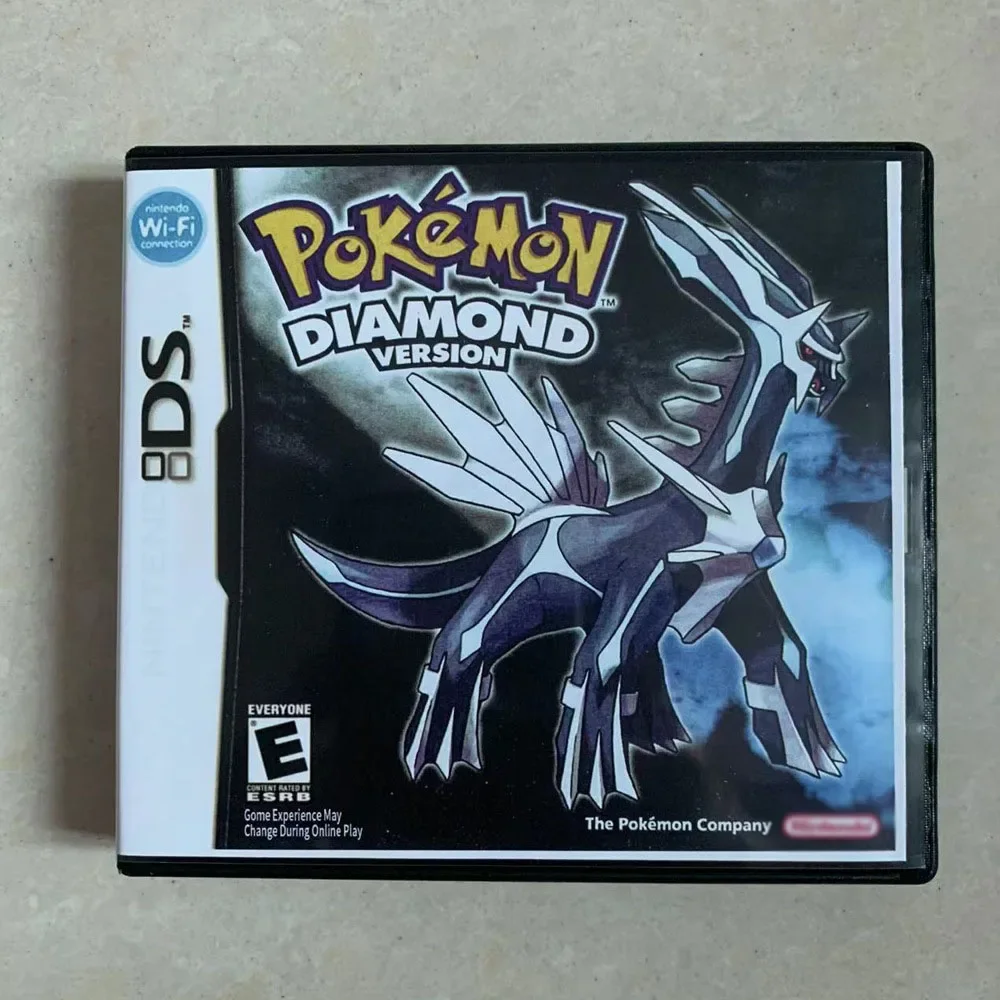 Pokémon NDS Game Card 3DS 2DS DS Card SoulSilver HeartGold Platinum Game Card Pokémon Game Card BLACK Collecting Hobbies Gifts