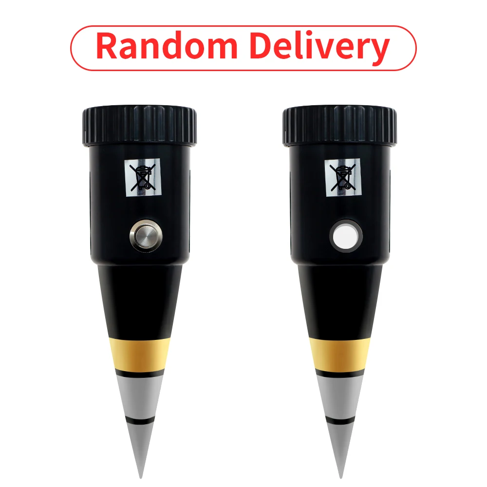 2 in 1 / 4 in 1 Soil Moisture PH Meter Acidity Humidity Tester Metal Sensor Probe 3~8 PH Hygrometer for Planting Garden Garden T