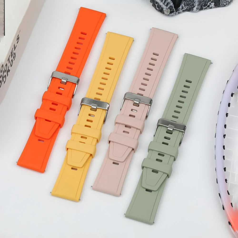 22mm Rubber Band for Xiaomi Redmi Watch 5 Active/5 Lite Sport Silicone Strap Bracelet Correa for Redmi 5active 5Lite Accessories