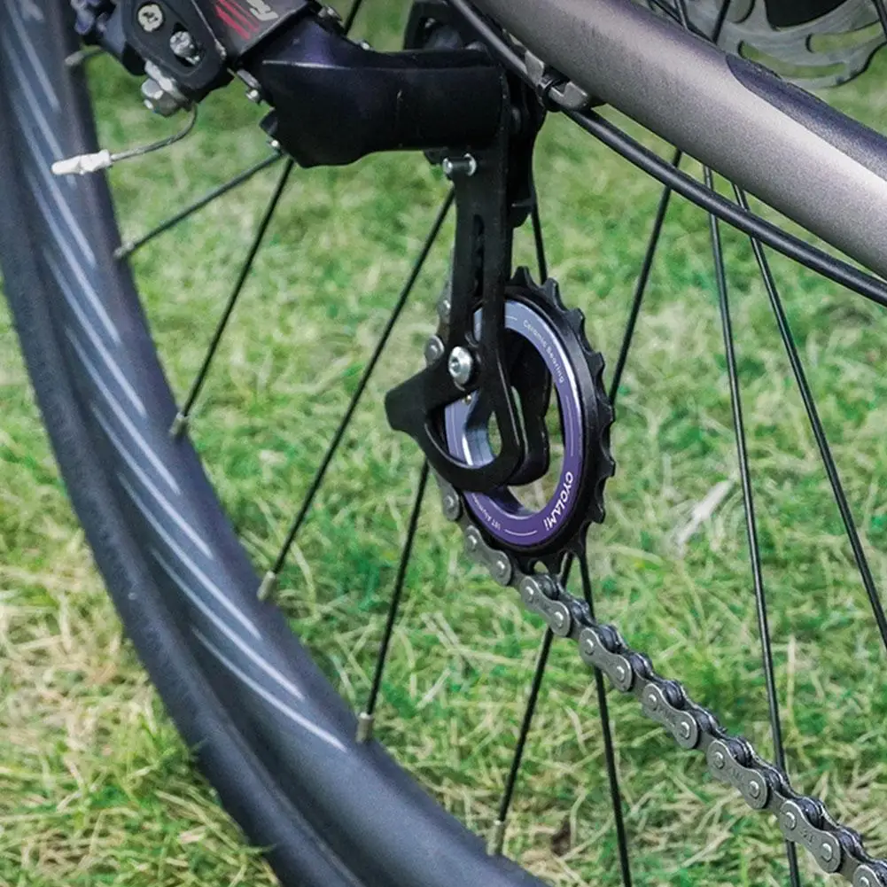 18T Hollow Eccentric Oversized Pulley Wheel for Rear Derailleur - Ceramic Bearing, DIY Bike Part for Shimano R8000/7000