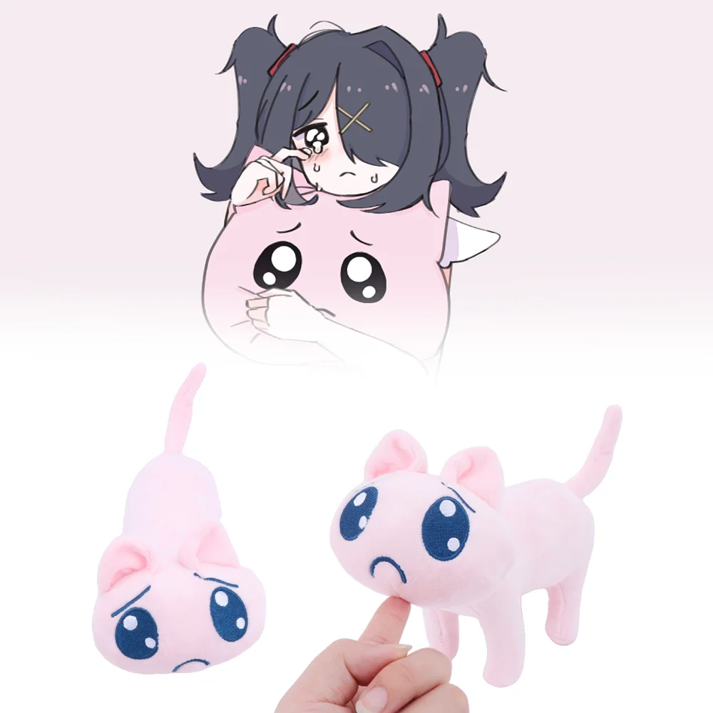 Game Needy Girl Overdose P-chan Plush Toy Soft A P Cat Doll Stuffed Animal for Fans Collectible Kawaii Anime Plushie Gift