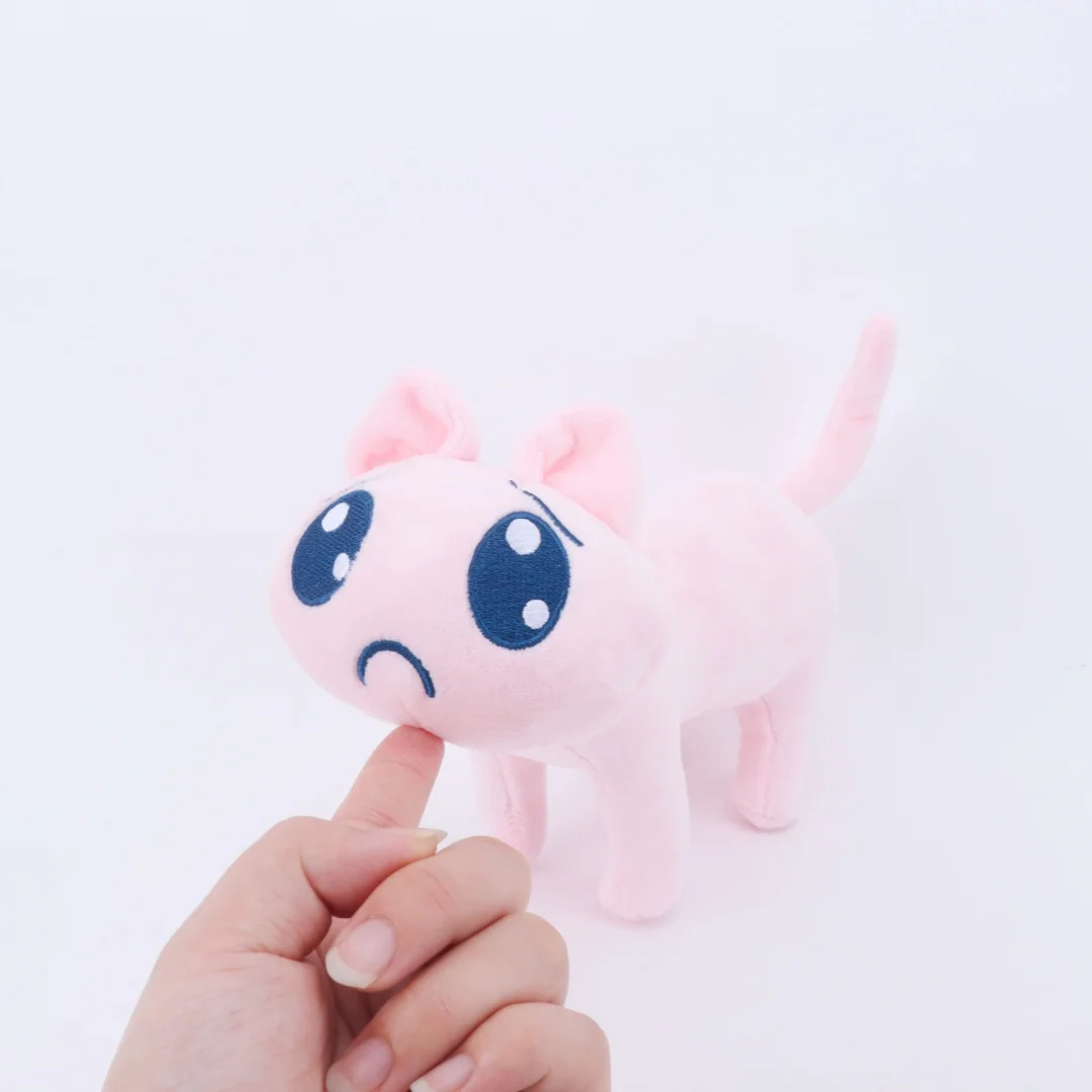 Game Needy Girl Overdose P-chan Plush Toy Soft A P Cat Doll Stuffed Animal for Fans Collectible Kawaii Anime Plushie Gift