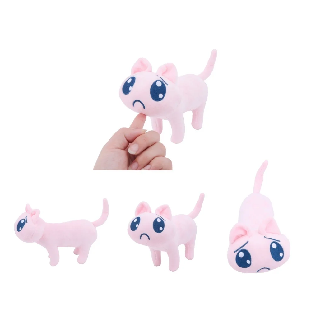 Game Needy Girl Overdose P-chan Plush Toy Soft A P Cat Doll Stuffed Animal for Fans Collectible Kawaii Anime Plushie Gift