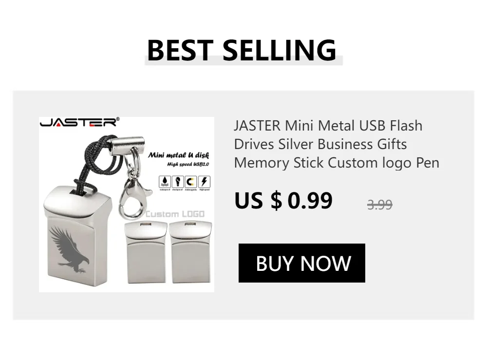 Waterproof USB Stick Fashion TYPE-C Mini Metal button USB Flash Drive Mobile storage disk 64GB Pen drive personal memory stick