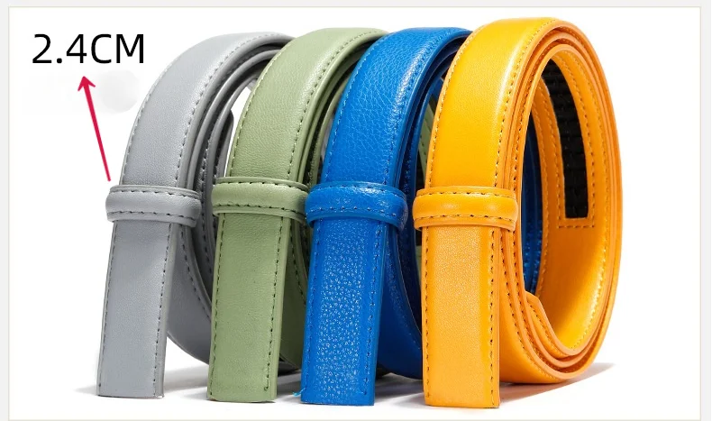 New Men' and Women's Belt 2.4cm 3.0cm 3.5cm Automatic Buckle Belt Designer Belts Men High Quality Luxury Belt Designers Women