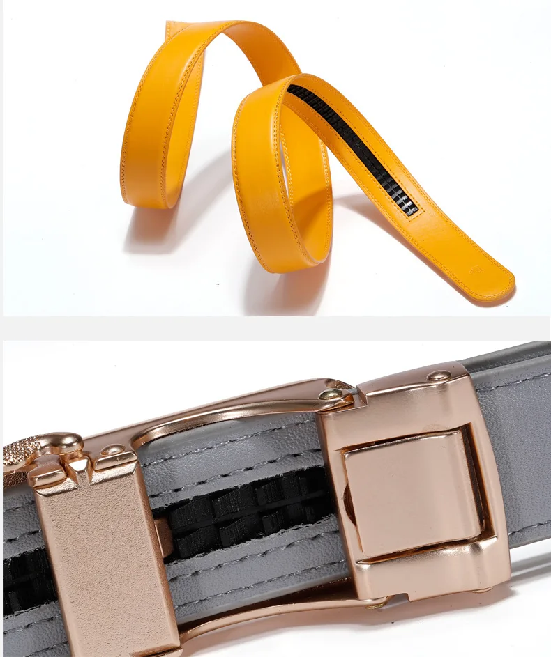 New Men' and Women's Belt 2.4cm 3.0cm 3.5cm Automatic Buckle Belt Designer Belts Men High Quality Luxury Belt Designers Women