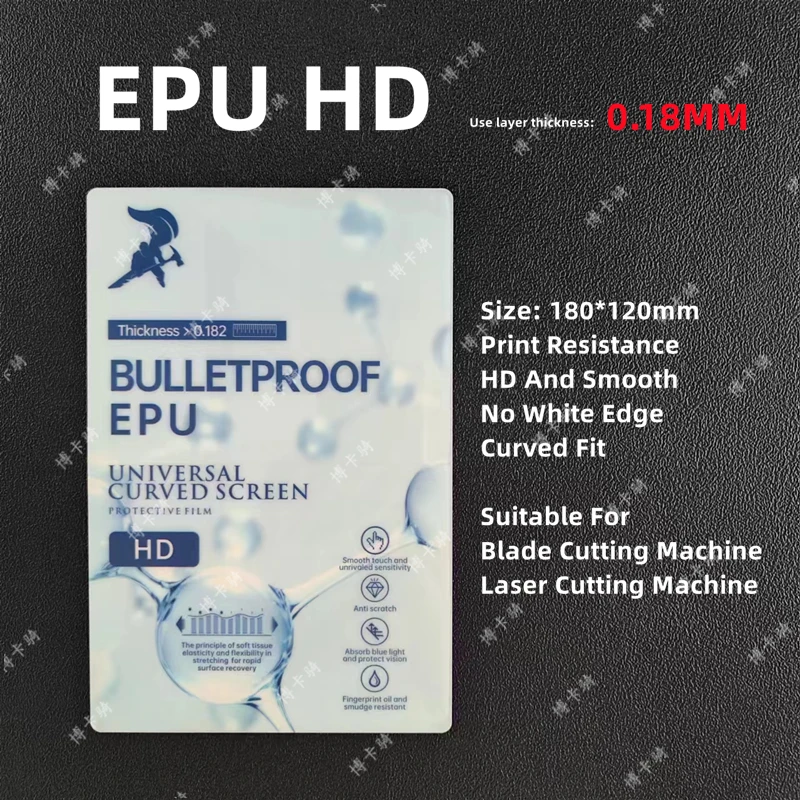 50pcs HD Hydrogel Film For All Phone Protecting Film Cutting Machine Matte/Anti Blue-Ray/UV/Privacy TPU LCD Screen Protector