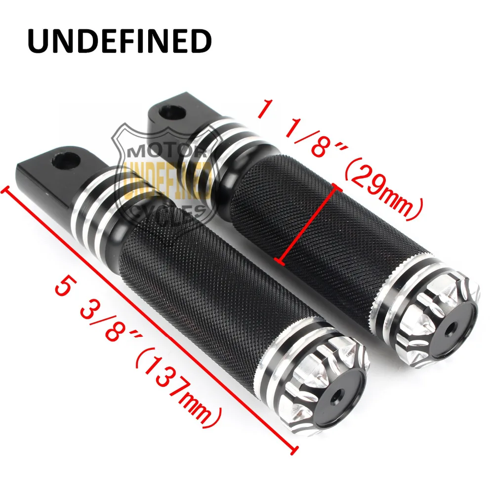 Motorcycle Front Rear Foot Peg Footrest Pedal for Harley Sportster 883 1200 XL Touring Road King Dyna Fatboy V-Rod XG750 XG500
