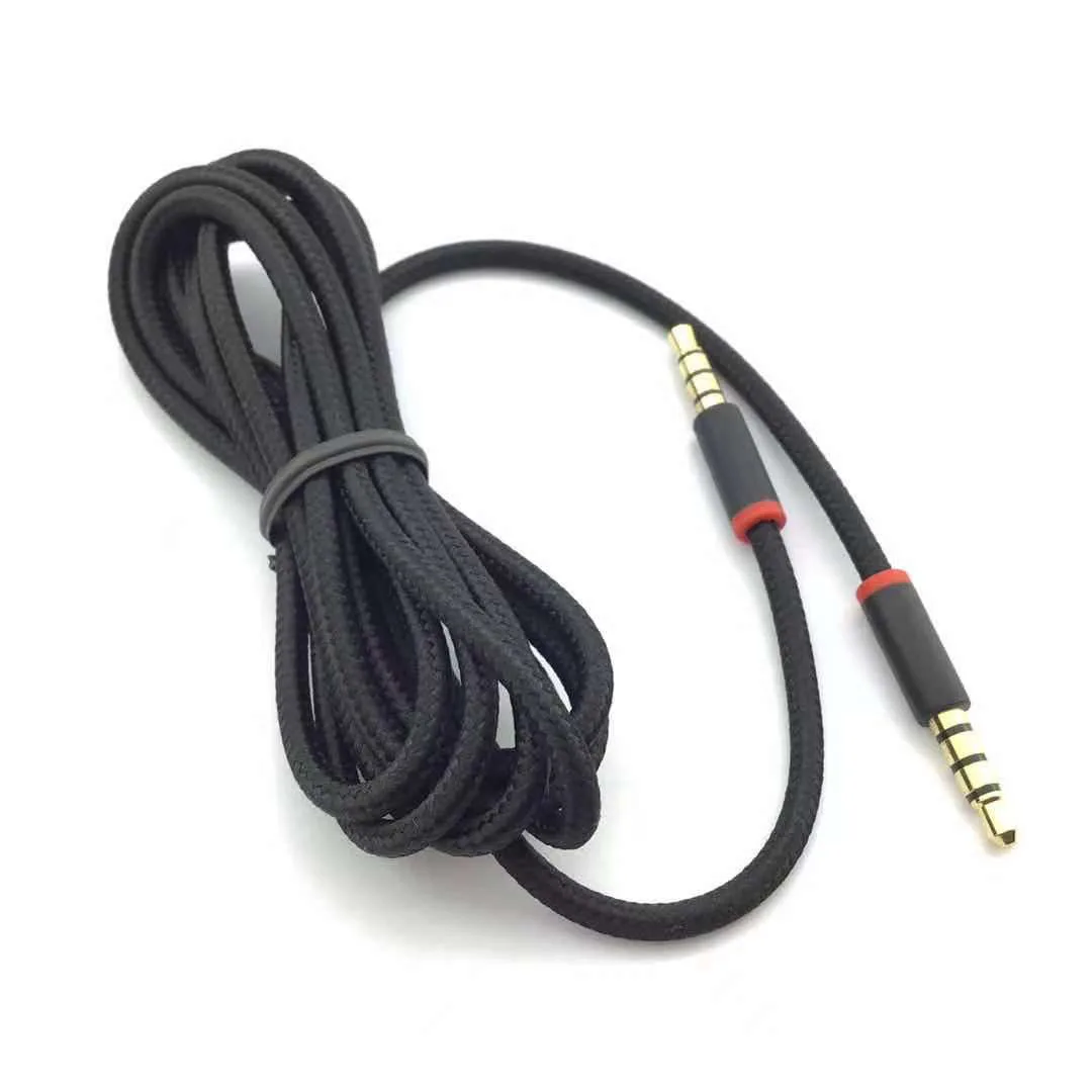 3.5mm Cable For Beats SOLO 2.0 3.0 HD PRO Studio 2 3 MIXR Headphone Audio Cable Headphone Braided Cable 150CM