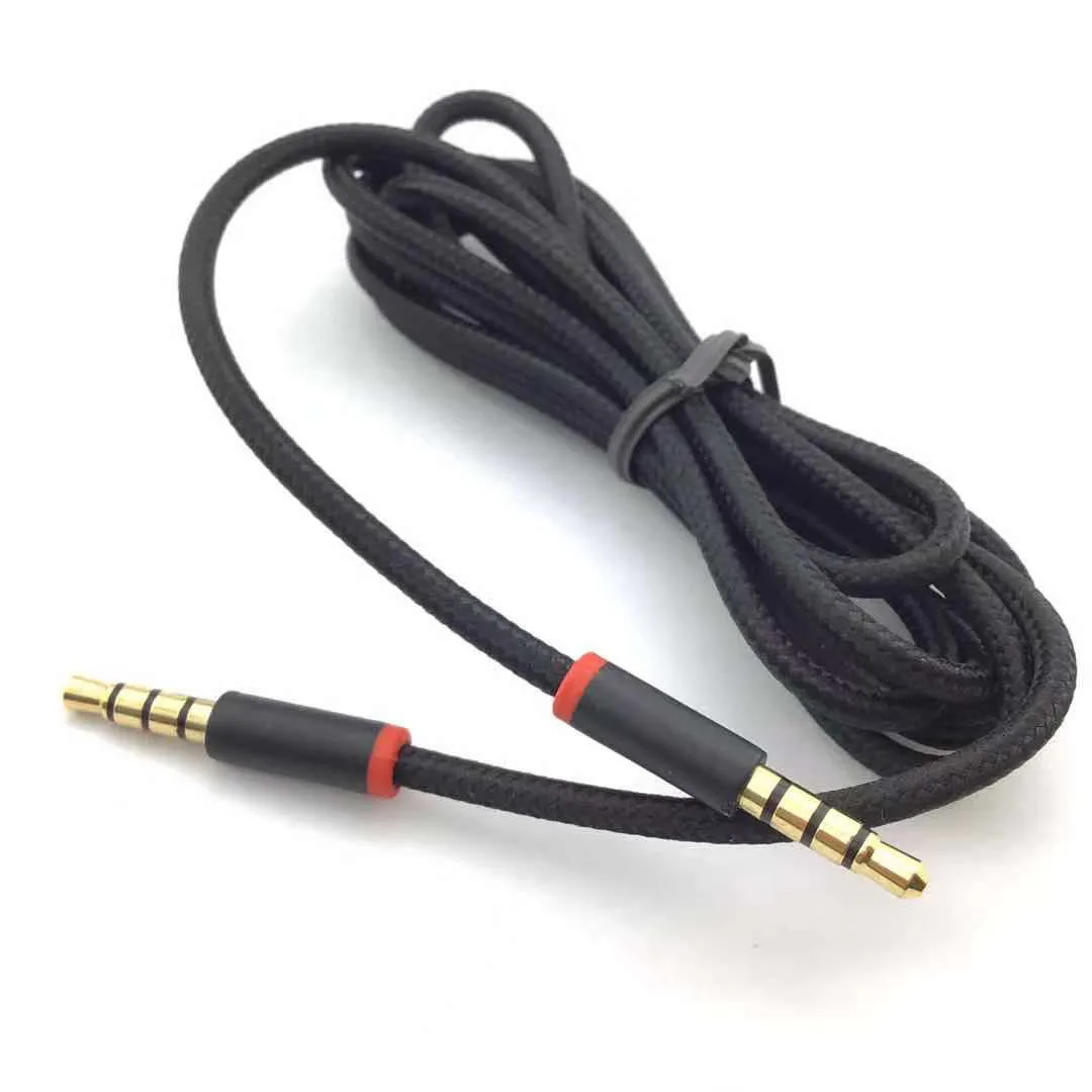 3.5mm Cable For Beats SOLO 2.0 3.0 HD PRO Studio 2 3 MIXR Headphone Audio Cable Headphone Braided Cable 150CM