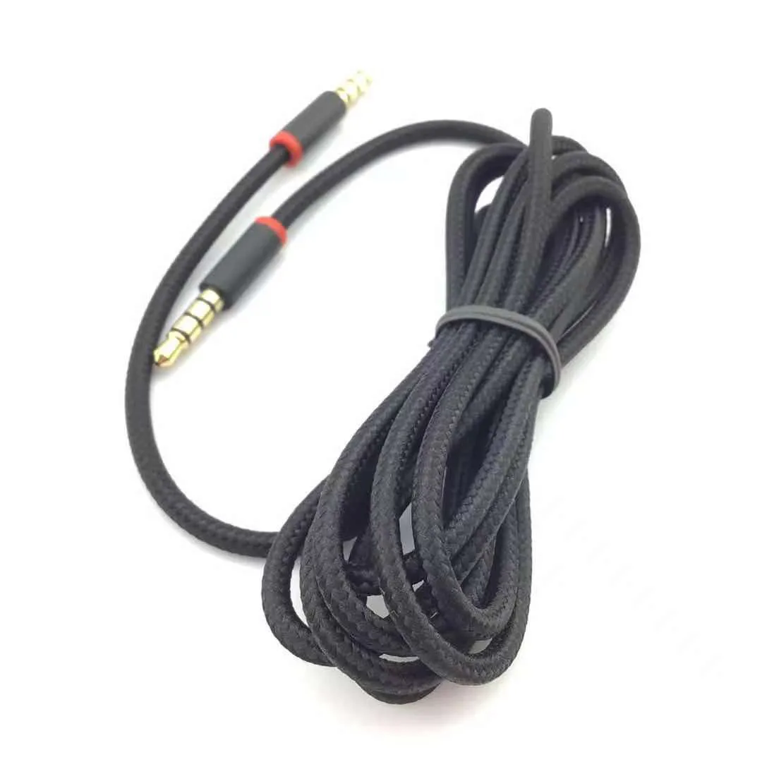 3.5mm Cable For Beats SOLO 2.0 3.0 HD PRO Studio 2 3 MIXR Headphone Audio Cable Headphone Braided Cable 150CM