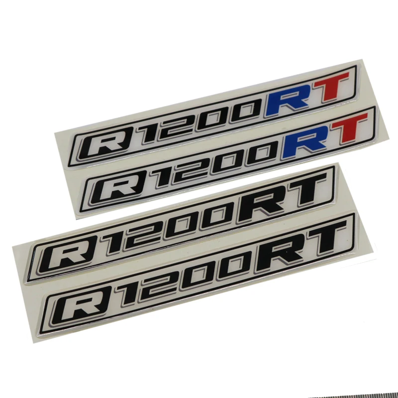 Emblem Badge Logo R 1200 RT For BMW R1200RT Tail Panniers Luggage Cases Trunk Knee Tank Pad Protector Fairing Fender Stickers