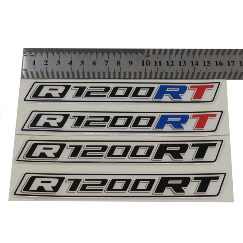 Emblem Badge Logo R 1200 RT For BMW R1200RT Tail Panniers Luggage Cases Trunk Knee Tank Pad Protector Fairing Fender Stickers
