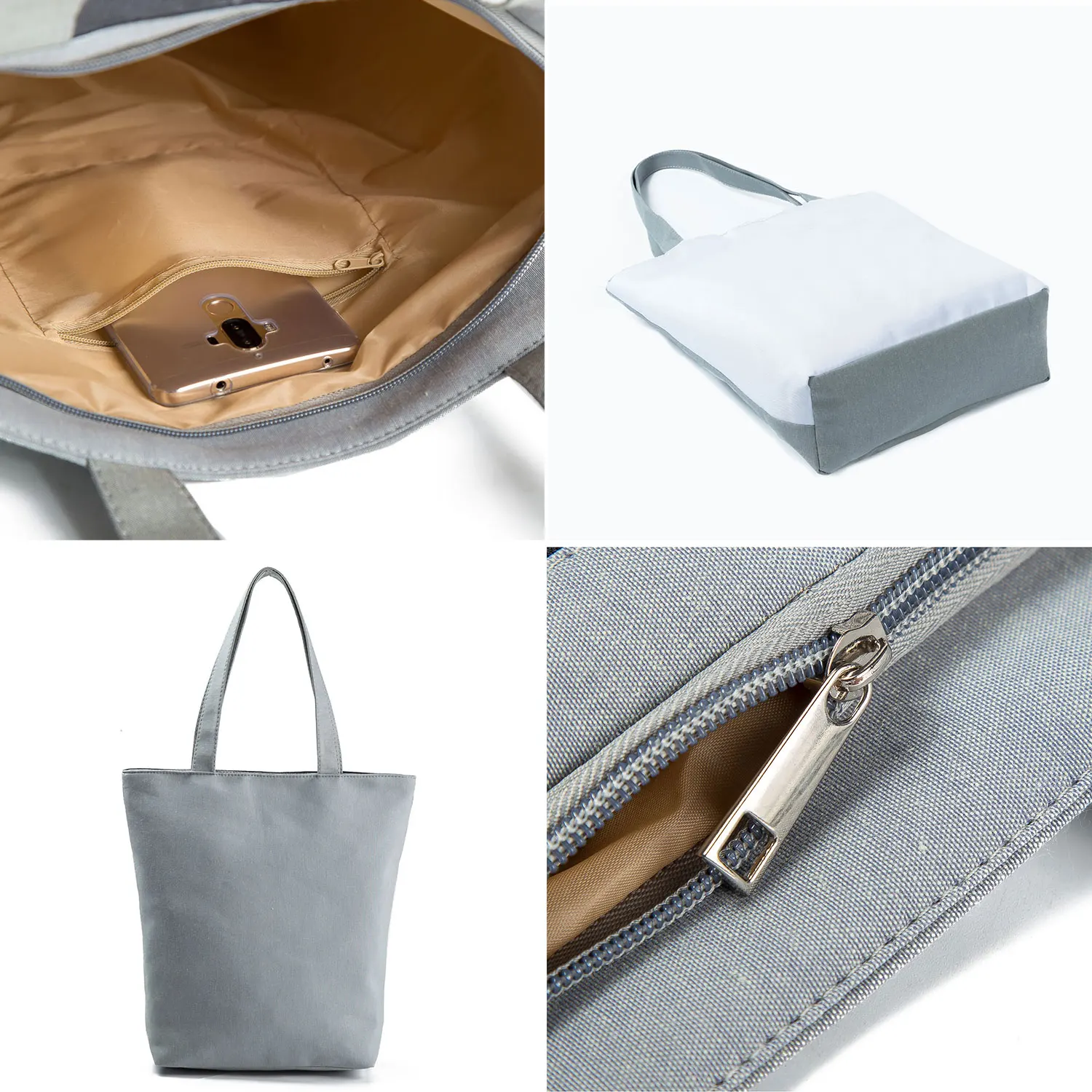 Personal Customize Women Tote Bag With Print Logo Custom Your Pictures Shopping Bags DIY Handbags Shoulder Bags Dropshipping