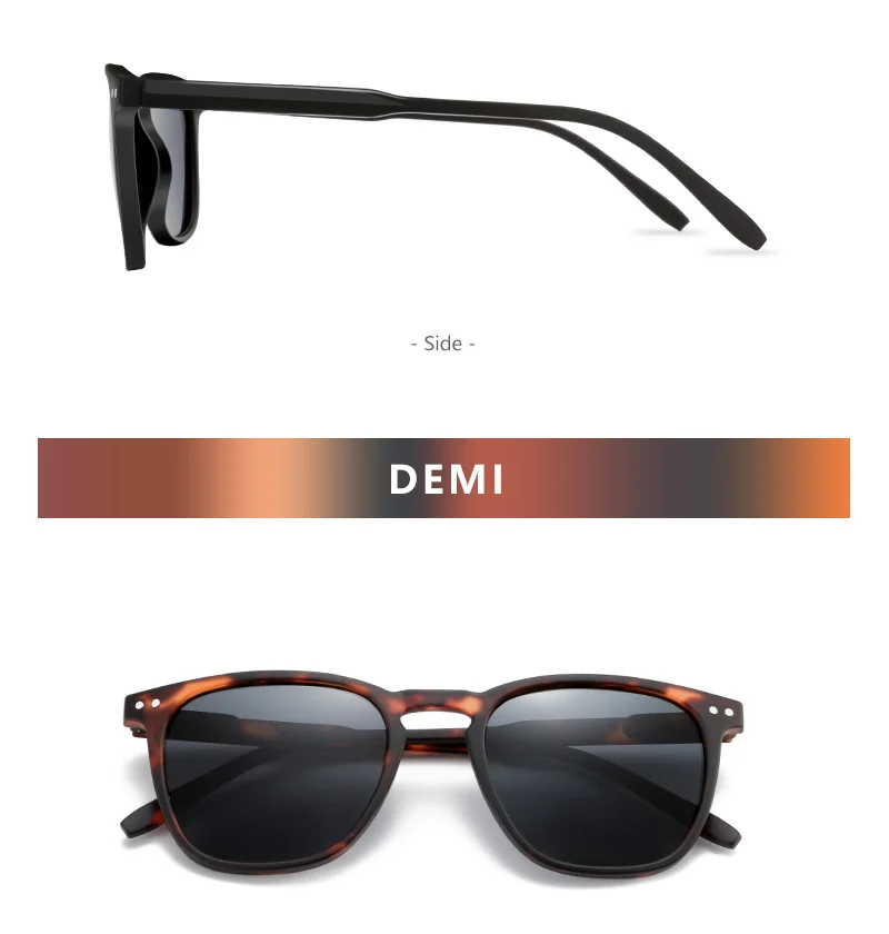 ZENOTTIC 2 Pack Polarized Sunglasses for Women Men Vintage Round and Square Frame UV Protection Shades Driving Sun Glasses