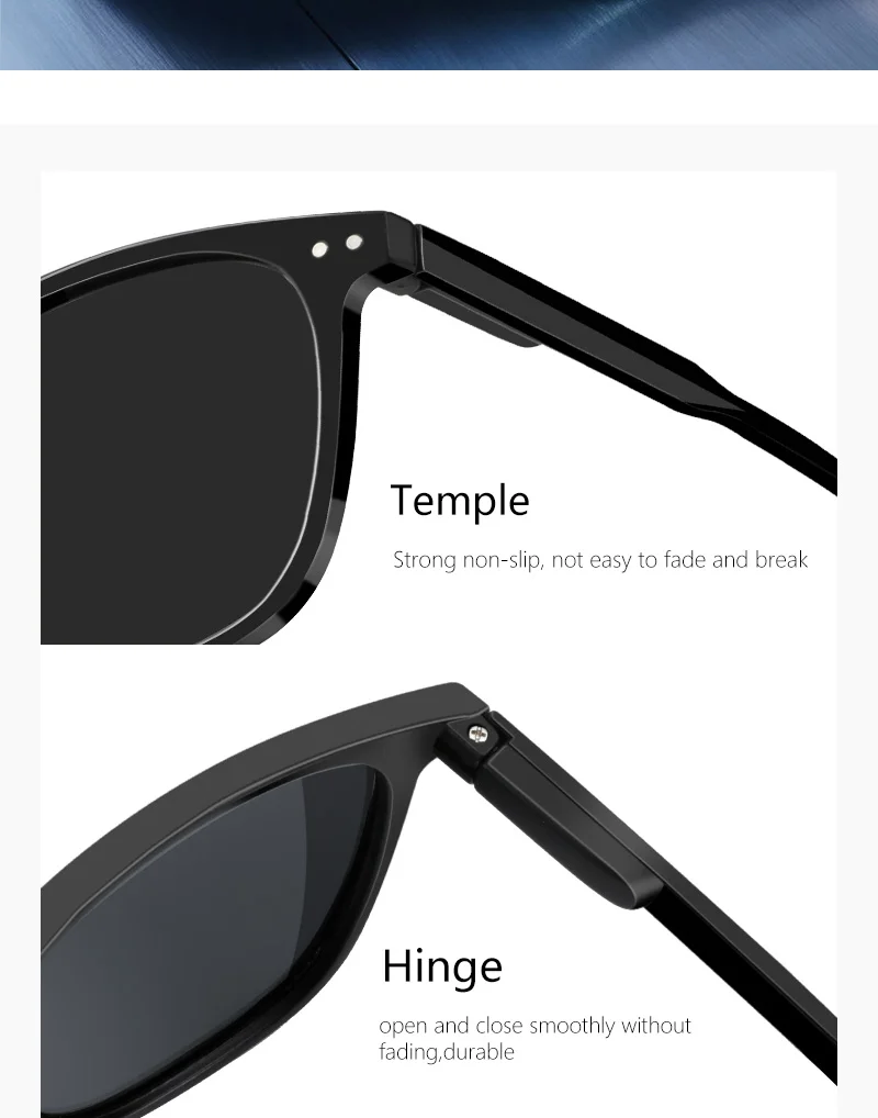 ZENOTTIC 2 Pack Polarized Sunglasses for Women Men Vintage Round and Square Frame UV Protection Shades Driving Sun Glasses