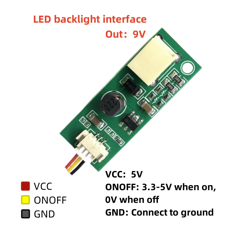Universal 7-27 inch LCD display backlight constant current board led light bar buck/boost board light bar high voltage board