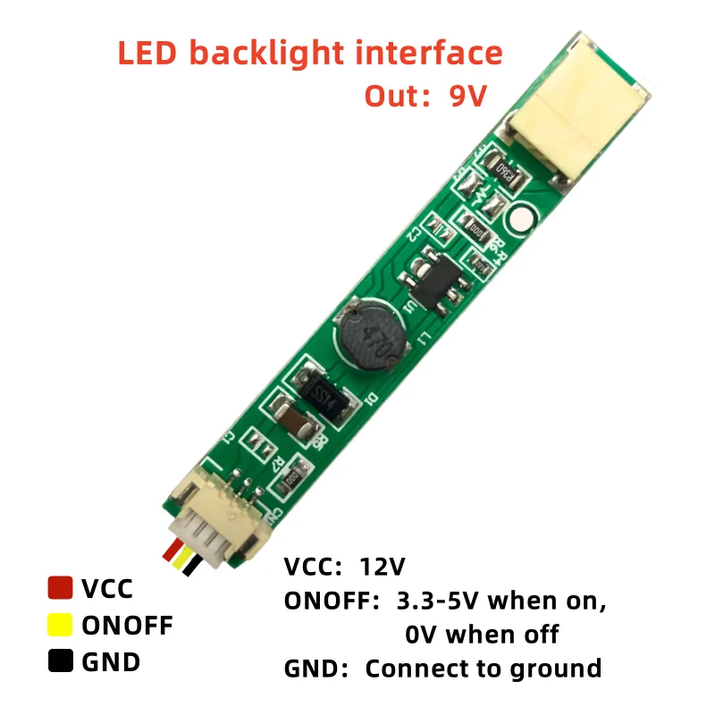 Universal 7-27 inch LCD display backlight constant current board led light bar buck/boost board light bar high voltage board