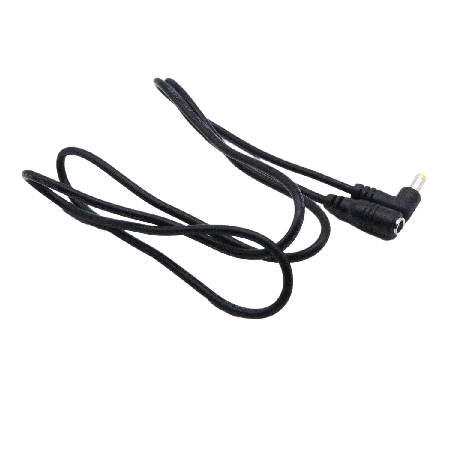 DC Power 4.8mm X 1.7mm Male Right Angle To 4.8mm X 1.7mm Female Extension Adapter Connector Cable Cord