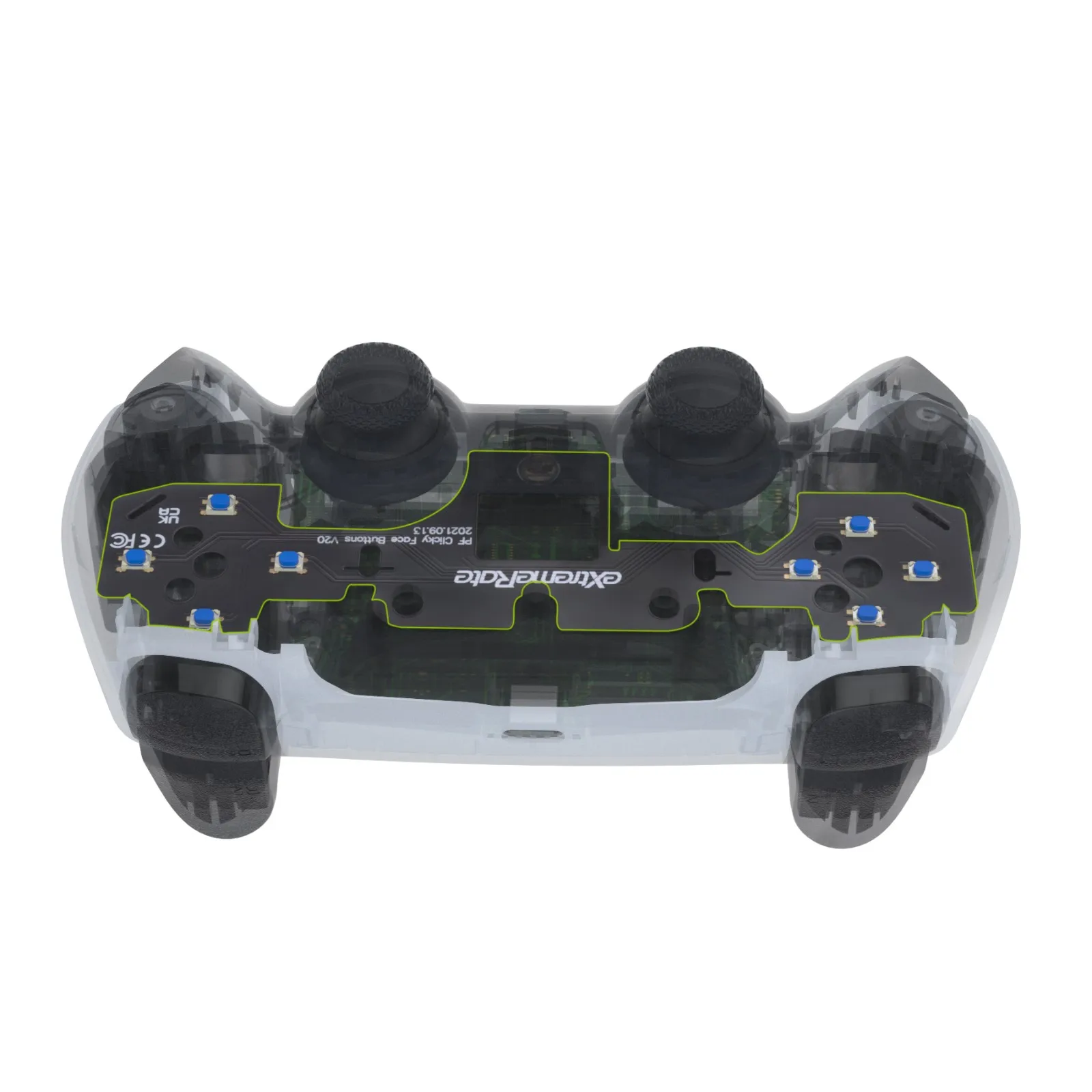 eXtremeRate Face Clicky Kit V2, Custom Tactile Dpad Action Buttons, Mouse Click Kit for ps5 Controller BDM-010 & BDM-020