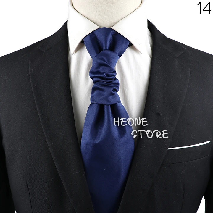 Luxury Men‘s Paisley Tie Red Black Blue Tuxedo Vest Ascots Neck Tie Tied Knot For Business Wedding Party Gentleman Accessories