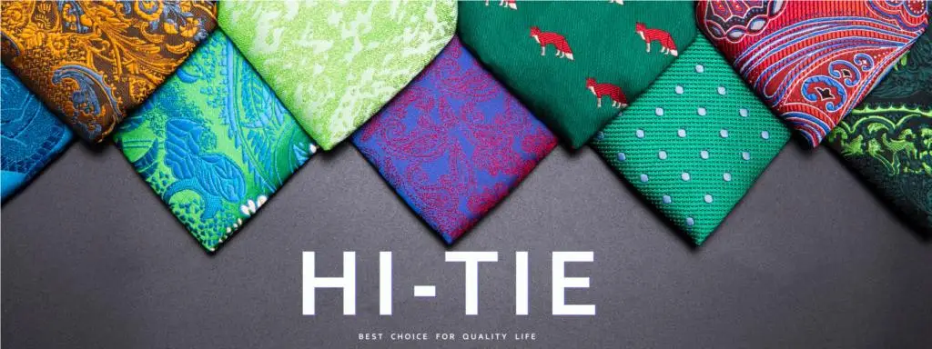 Hi-Tie Black Gold Novelty Silk Wedding Tie For Men Handky Cufflink Set Fashion Designer Gift For Men Necktie Business Party