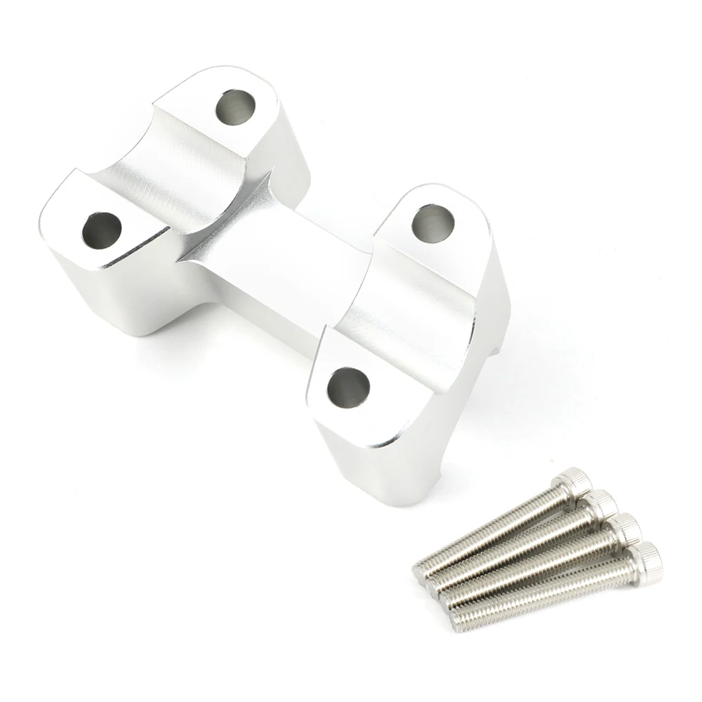 Motorcycle CNC Handlebar Mount Riser Clamp Fit For Ducati Monster 659 696 795 1100 2009-2016 1.5" Handle Bar Riser Spacer