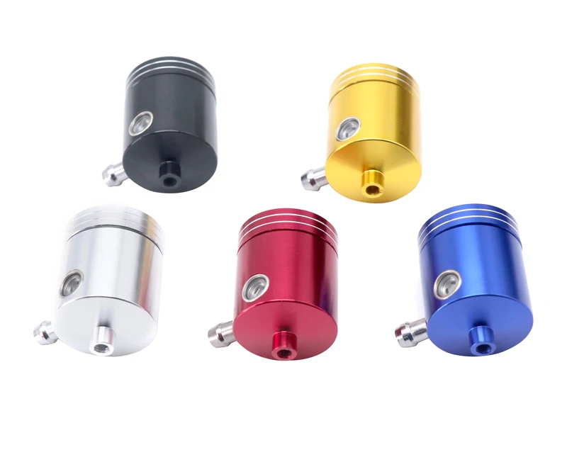 ZSDTRP Universal Motorcycle Front Brake Clutch Fluid Bottle Master Cylinder Oil Reservoir Tank Cup For Honda Suzuki Kawasaki