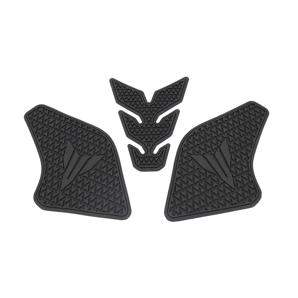 New 2024 2023 FOR YAMAHA MT07 MT-07 MT 07 Motorcycle Accessories Non-slip Side Fuel Tank Stickers Waterproof Pad Rubber Sticker