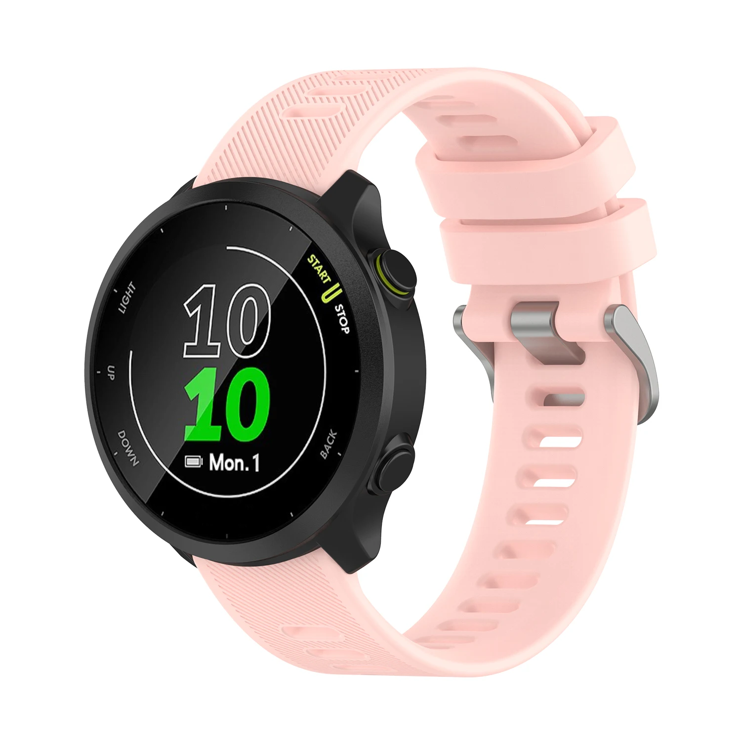 Silicone Strap 20mm for Garmin Forerunner 70 170 55 165 245 645 570 42mm/Venu SQ 2 Plus Correa Bracelet Garmin Active 6 5 Band