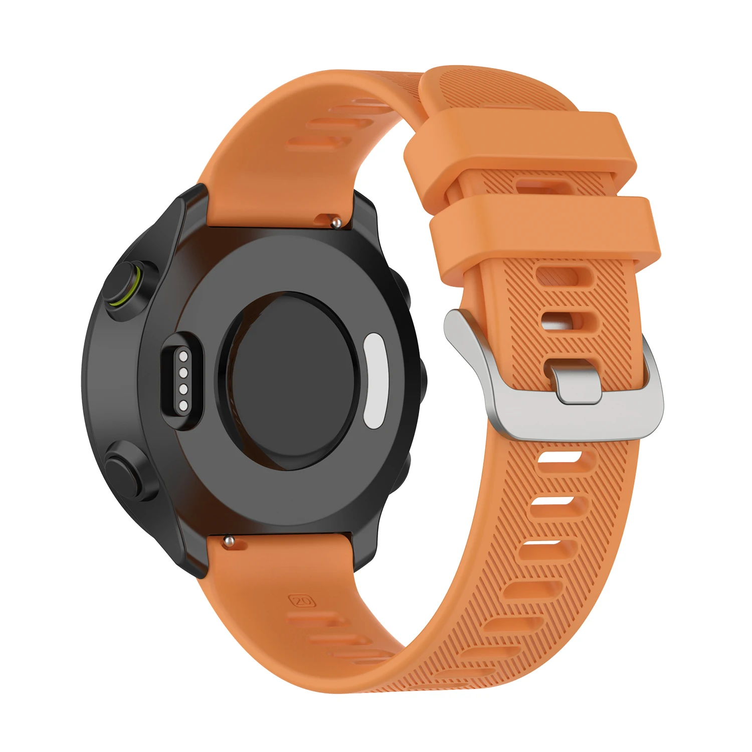 Silicone Strap 20mm for Garmin Forerunner 70 170 55 165 245 645 570 42mm/Venu SQ 2 Plus Correa Bracelet Garmin Active 6 5 Band
