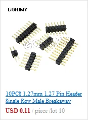 10PCS IC Sockets DIP6 DIP8 DIP14 DIP16 DIP18 DIP20 DIP28 DIP40 pins Connector DIP Socket 6 8 14 16 18 20 24 28 40 pin