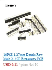 10PCS IC Sockets DIP6 DIP8 DIP14 DIP16 DIP18 DIP20 DIP28 DIP40 pins Connector DIP Socket 6 8 14 16 18 20 24 28 40 pin