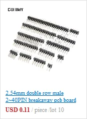 10PCS IC Sockets DIP6 DIP8 DIP14 DIP16 DIP18 DIP20 DIP28 DIP40 pins Connector DIP Socket 6 8 14 16 18 20 24 28 40 pin