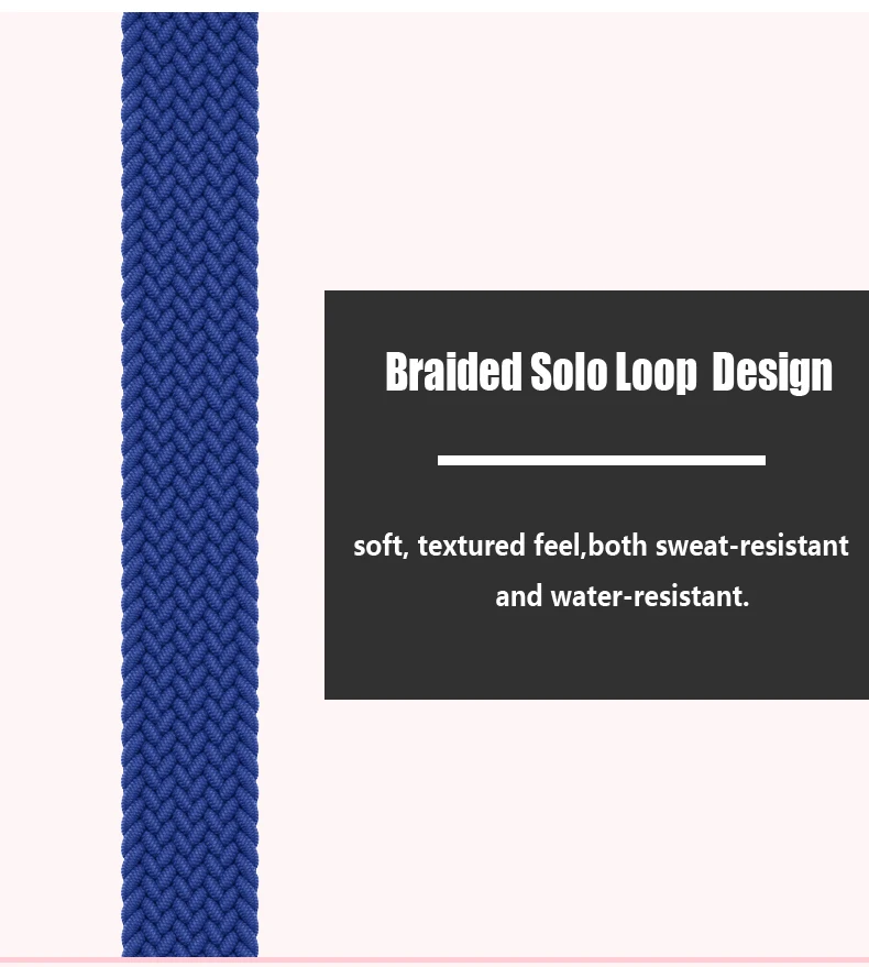 Bracelet for Xiaomi Mi band 6 7 Strap Nylon Braided solo loop pulseira bracelet Miband5 Wristband belt Mi band 5 4 3 6 correa