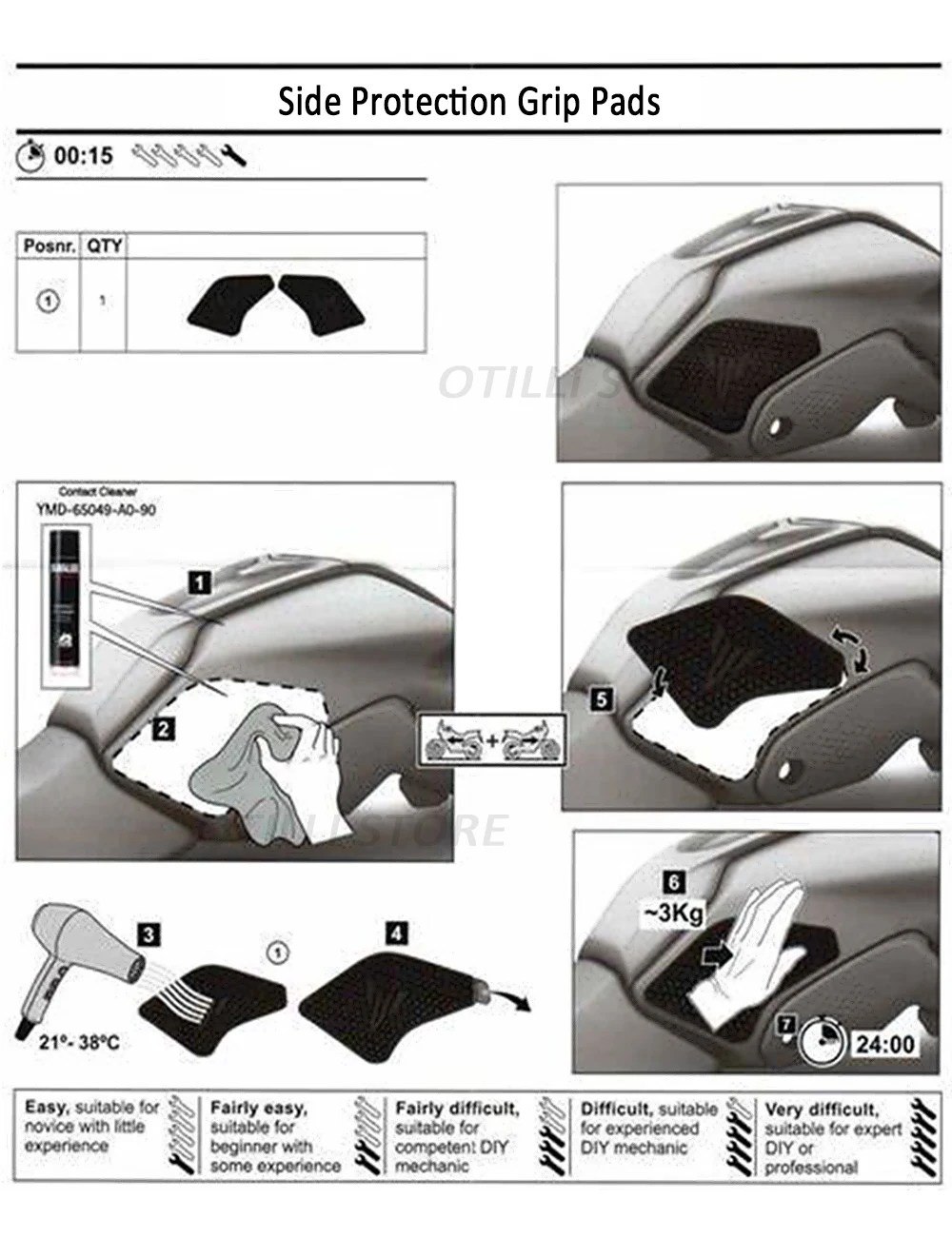 NEW Motorcycle For Yamaha MT07 MT-07 MT 07 Anti-Scratch Side Fuel Tank Pad Fuel Tank Knee Grip Pad Side Waterproof Stickers 2021