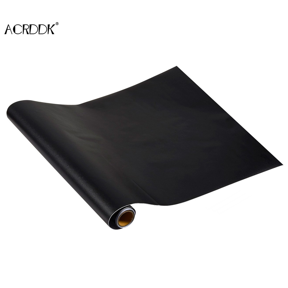 Black Board White Board Stickers Rolled Up Reusable Portable Drawing Board School Office Meeting Teaching Board Stationery
