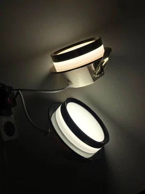 Chrome Round Recessed LED Downlight AC85-265V Acryl Ceiling Light 5W/7W/9W/12W Spot Light For Porch Corridor Kitchen Indoor Lamp