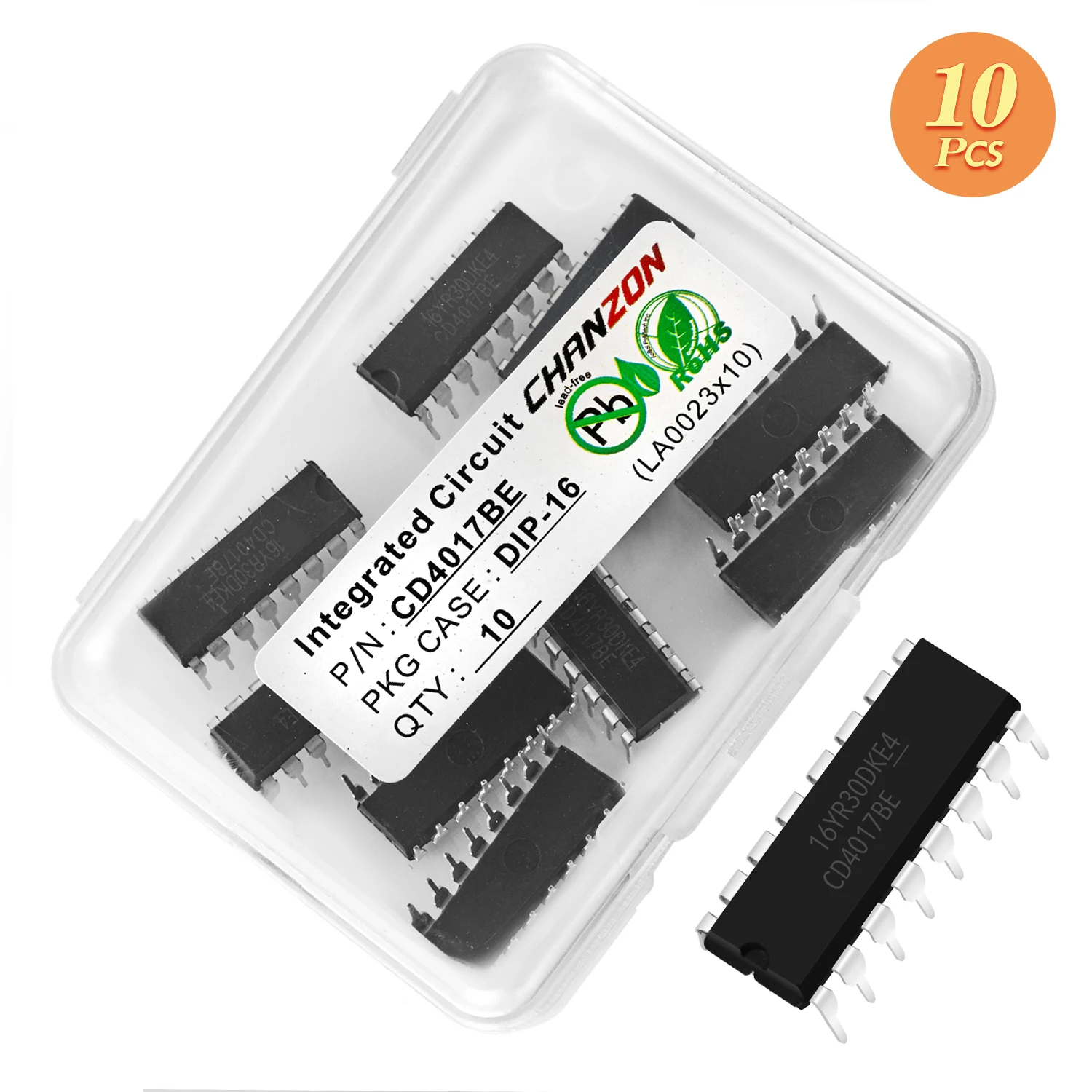 10PCS/LOT CD4017 CD4017B CD4017BE 4017 DECADE COUNTER DIVIDER IC Integrated Circuit Semiconductor New Original In Stock
