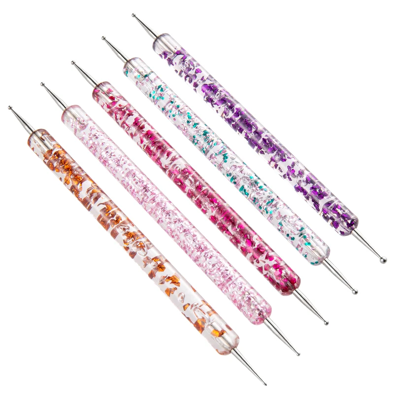 Manicure Brushes Sets Dotting Pen Acylic Nail Extension Painting Nail Brushes for Nail Art Gel Nail Polish Tools Professional