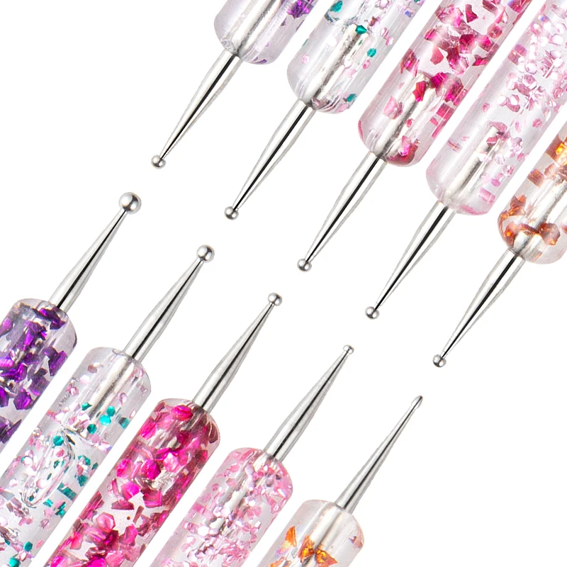 Manicure Brushes Sets Dotting Pen Acylic Nail Extension Painting Nail Brushes for Nail Art Gel Nail Polish Tools Professional