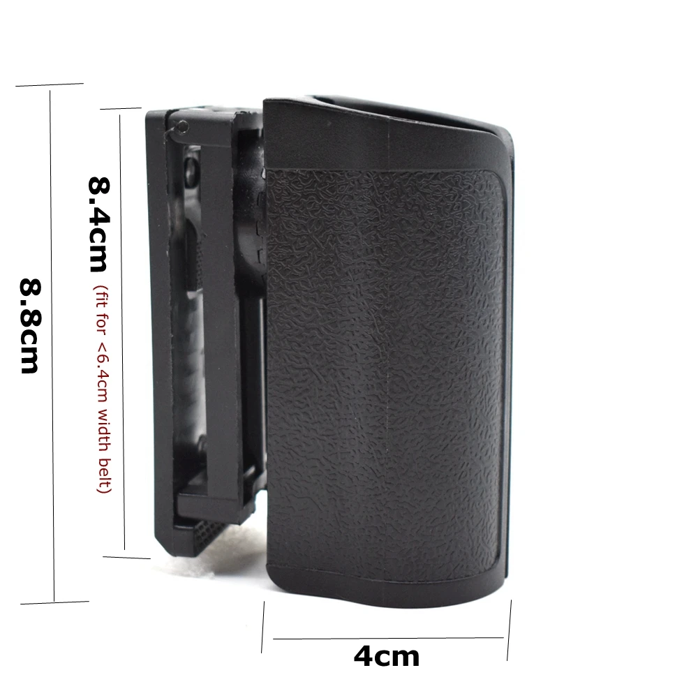 Tactical Pepper Spray Tear Gas Holster For Expandable Baton Holster 360 Degree Rotable Flashlight Pouch Case Nylon Plastic