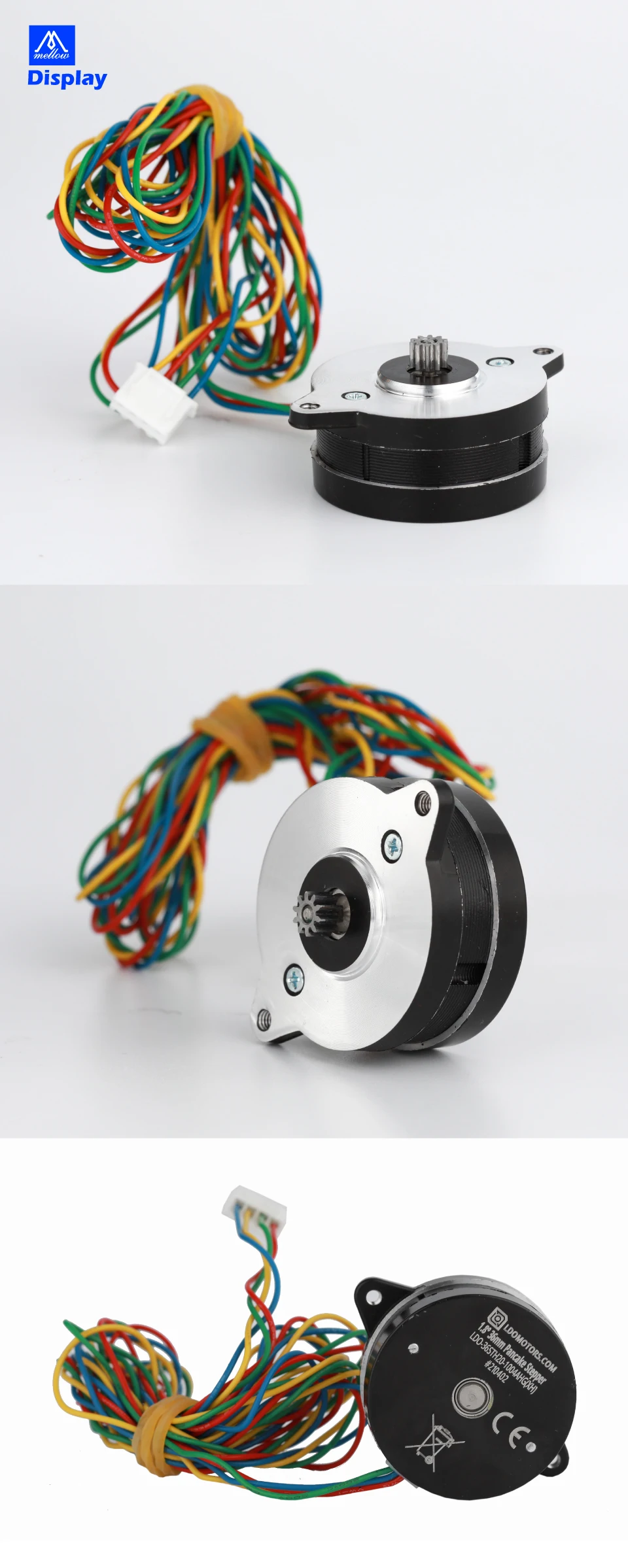Mellow High Temperature LDO NEMA14 36mm Motor LDO-36STH17-0354AHG/LDO-36STH20-1004AHG For Orbiter/Sherpa Mini Extruder Voron 2.4