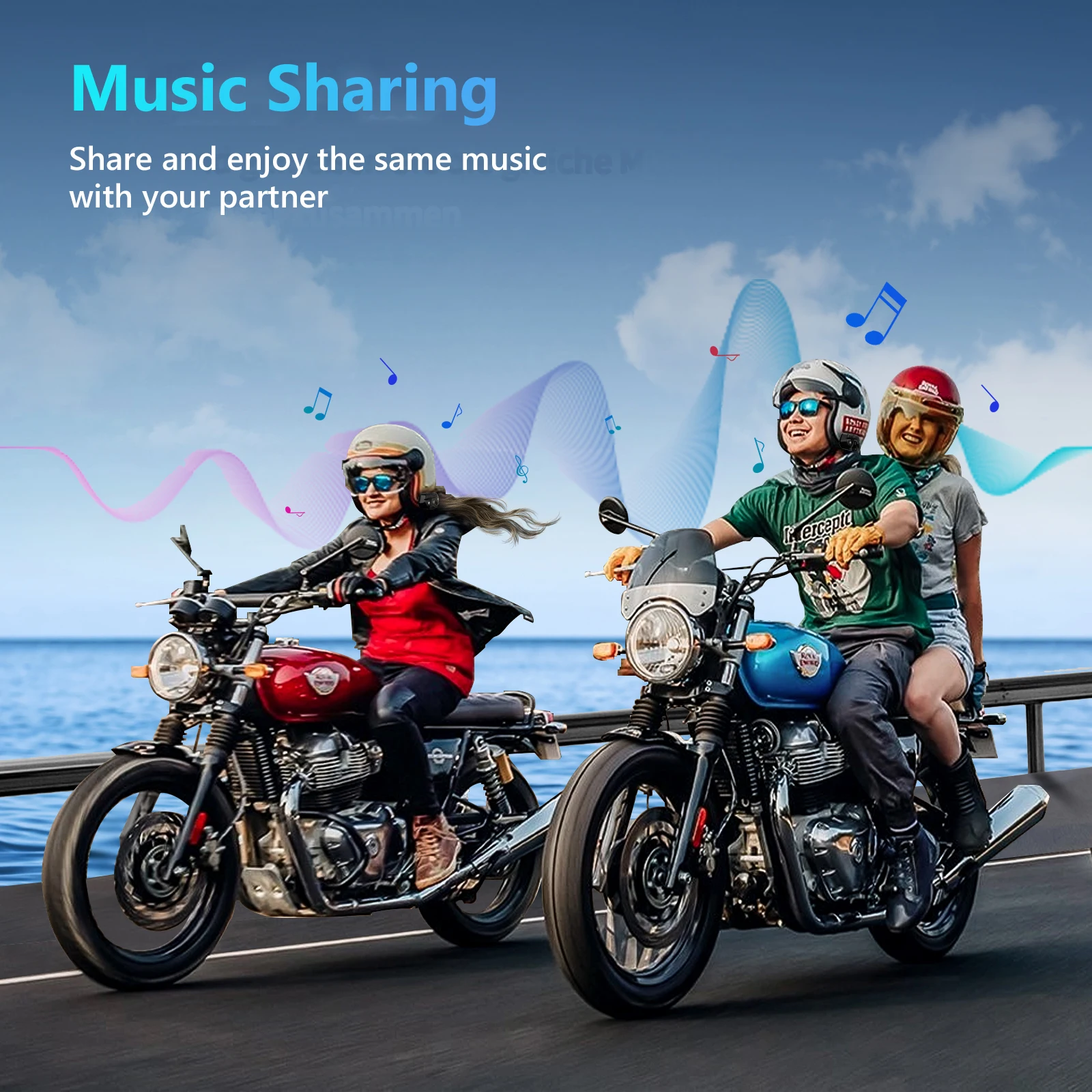 Fodsports M1S Pro Bluetooth Helmet Headset Motorcycle Intercom 10 Riders 2000m Wireless Intercomunicador Moto,APP Connect