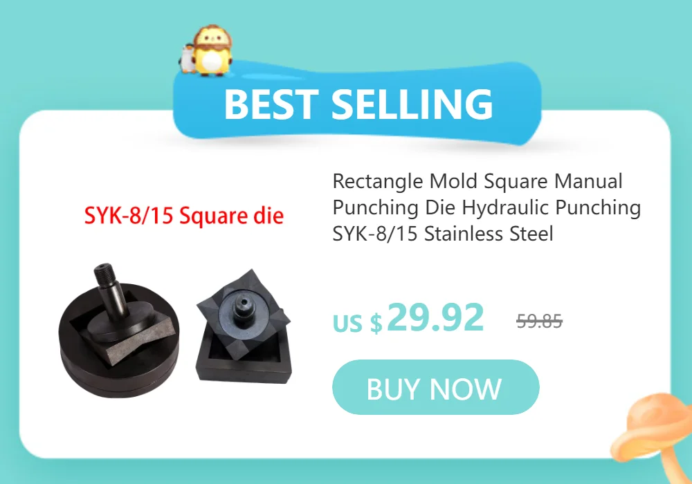 Die of Hydraulic Hole Digger SYK-8 SYK-15 Hydraulic Hole Punch Tool SYK-8B Hydraulic Knockout Tool SYK-8A