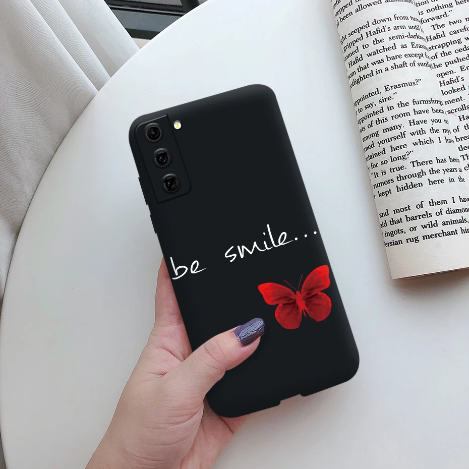 For Samsung Galaxy S21 FE 5G Case Shockproof Fundas Cute Painted Silicone Slim Soft Cover For samsung S21 FE S21fe Bumper Cases