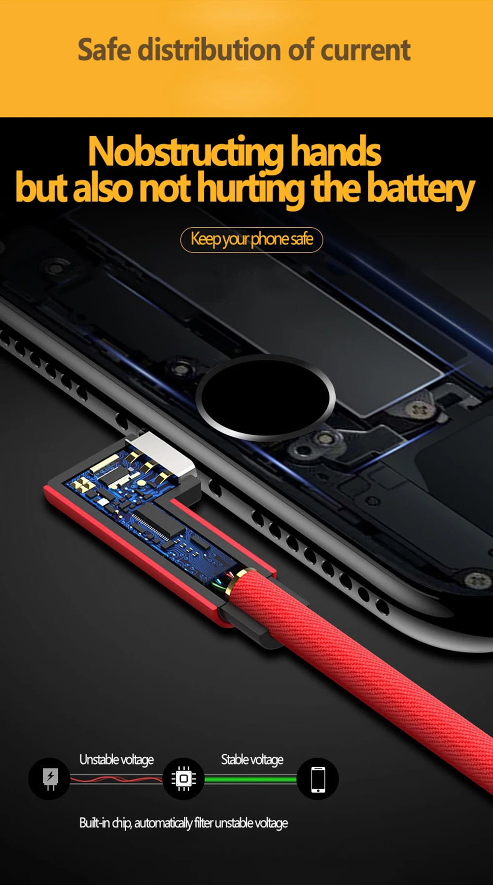 Fast Charge 5A usb Type C Cable For Huawei Mate40 30 P60 40Pro 5G L head Type-C Cable For mi Poco X3 redmi K60 50 pro Fast cable