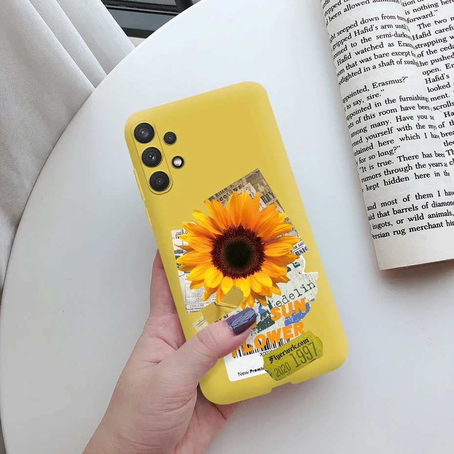 For Samsung A32 5G 4G A325F Phone Case Soft Bumper TPU Silicon Back Cover For Samsung Galaxy A32 a 32 5G 4g Shockproof Cute Case