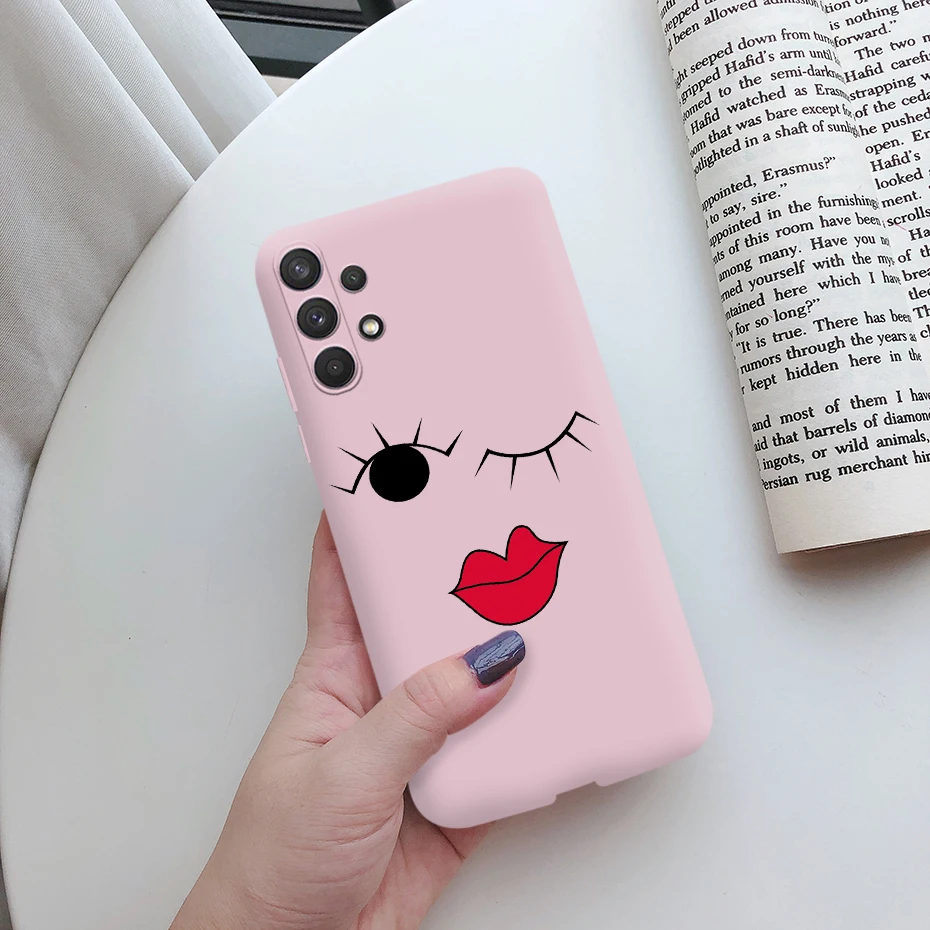 For Samsung A32 5G 4G A325F Phone Case Soft Bumper TPU Silicon Back Cover For Samsung Galaxy A32 a 32 5G 4g Shockproof Cute Case