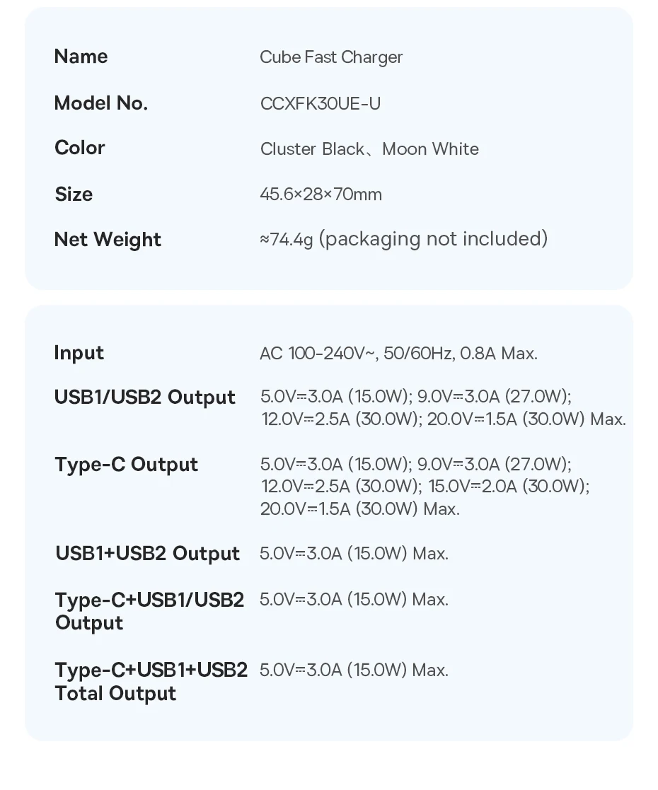 Baseus 30W USB Charger QC PD3.0 Type C PD Fast Charging Quick Phone Charger For iPhone 17 16 15 14 13 12 Pro Max Xiaomi Samsung